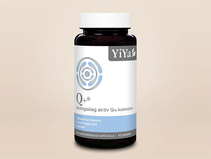 YiYa Q+ Ubiquinol (Kaneka QH®) - biológiailag aktív Q10 koenzim! 