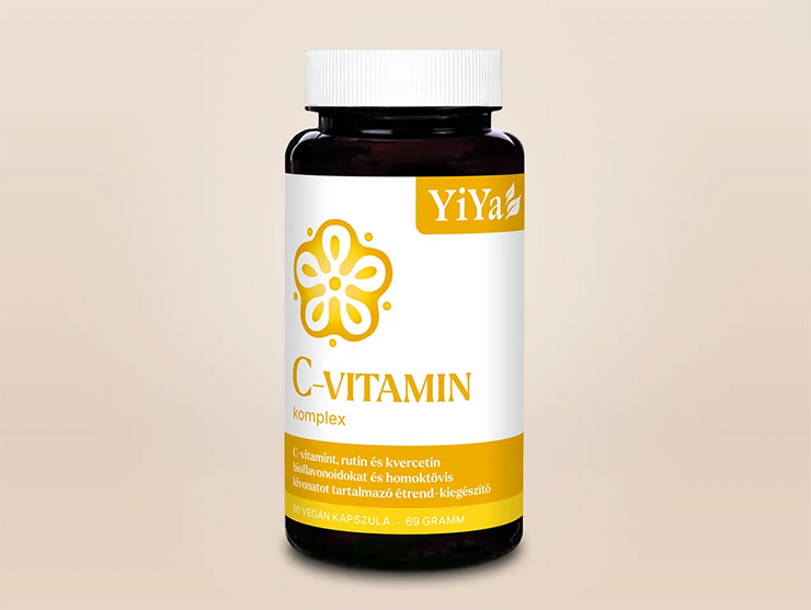 YiYa C-vitamin komplex PureWay-C® - Rutin és Kvercetin bioflavonoidokkal és homoktövissel!
