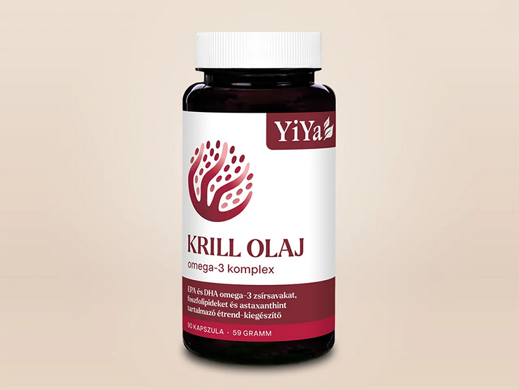YiYa Krill olaj omega-3 komplex - kiválóan felszívódó omega-3 zsírsavak! 