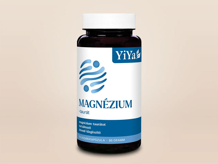 YiYa Magnézium-taurát - kelát-kötésű, szerves magnéziumforma a szív és agy egészségéért!
