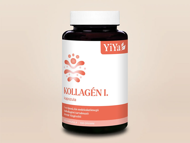 YiYa Kollagén I. kapszula - halkollagén peptidek a bőr és az ízületek egészségéért!