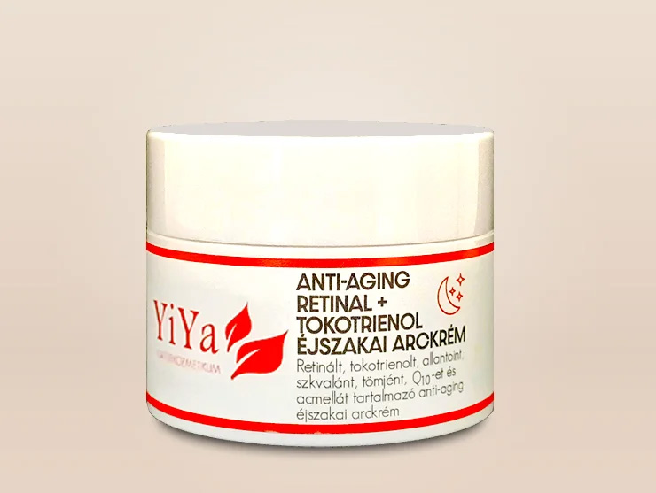 YiYa Retinal + Tokotrienol bőrfiatalító arckrém