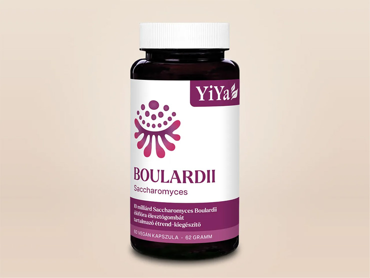 YiYa Saccharomyces Boulardii 60 kps, 10 milliárd jótékony élőflóra élesztőkultúra!