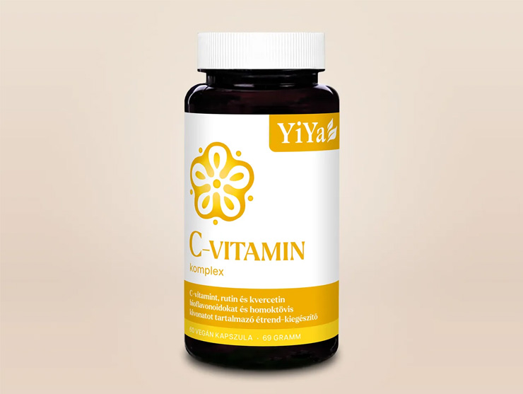 YiYa C-vitamin komplex - Rutin és Kvercetin bioflavonoidokkal és homoktövissel!