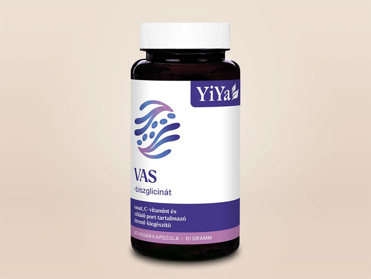 YiYa Vas-biszglicinát – a vas egészségünk megőrzésének létfontosságú eleme!