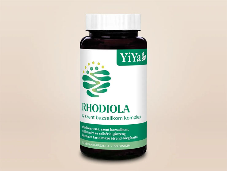 YiYa Rhodiola & Szent bazsalikom komplex - adaptogén gyógynövény komplex!